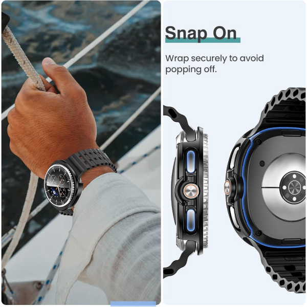 Tensea Galaxy Watch 8 46mm Bumper Klf (5 Adet)