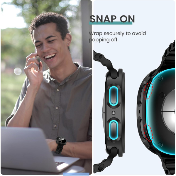 Tensea Galaxy Watch 8 44mm Bumper Klf (5 Adet)
