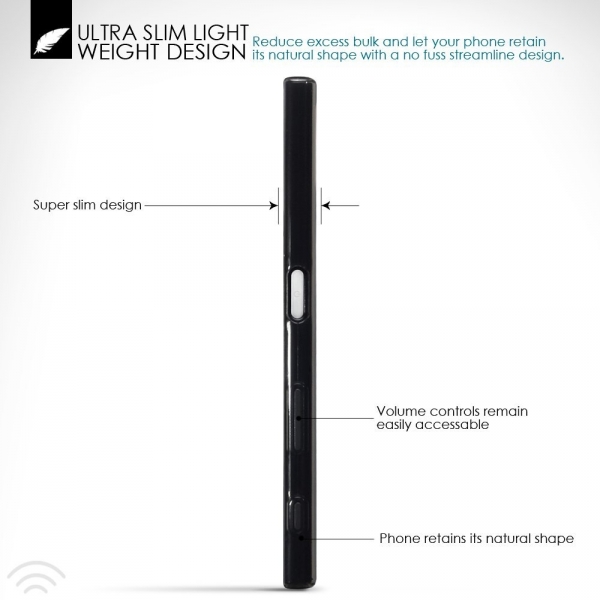 Terrapin Sony Xperia XZ Kapak-Smoke Black
