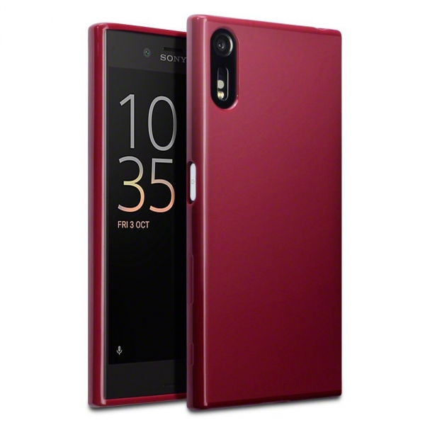 Terrapin Sony Xperia XZ Kapak-Solid Red Matte Finish