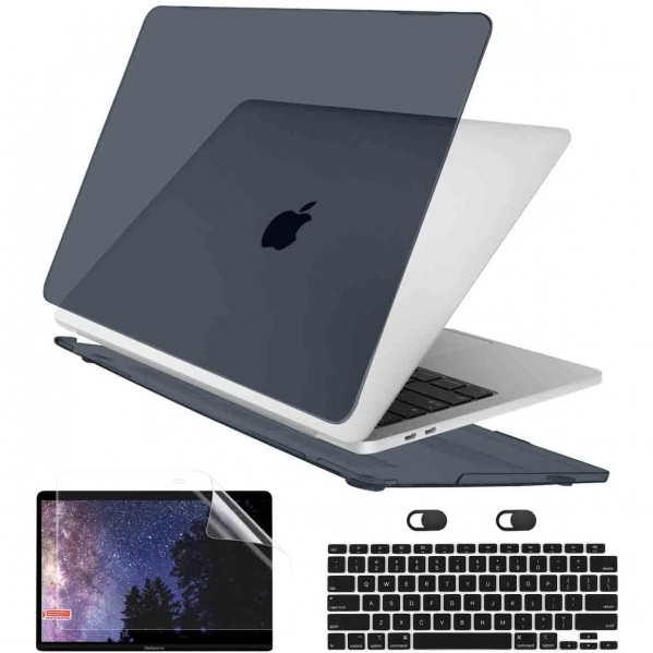 Teryeefi MacBook Pro Koruyucu Klf (14 in)(2021)-Matte Black