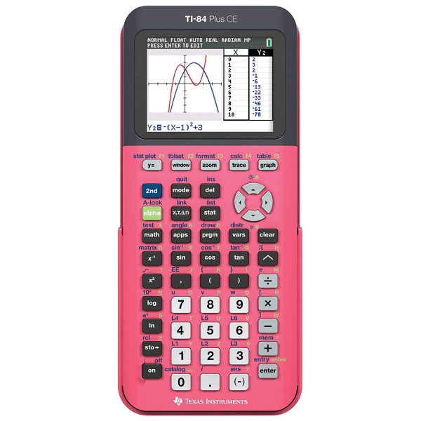 Texas Instruments TI-84 PLUS CE Hesap Makinesi (Coral)