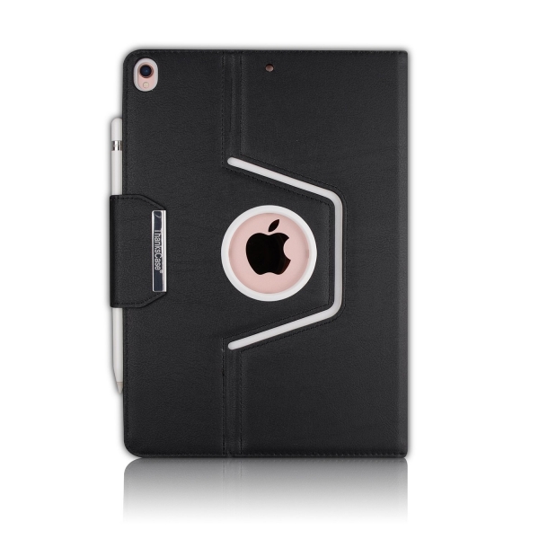 Thankscase Apple iPad Pro Stand Kapak Kılıf (10.5 inç)-Black Coral Plus