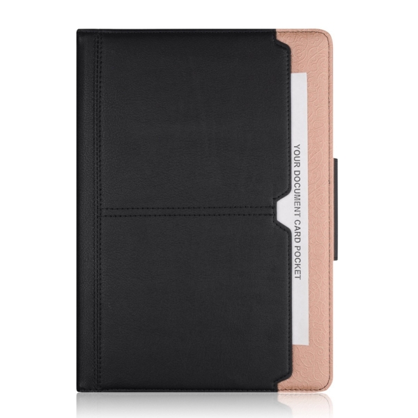 Thankscase Apple iPad Pro Stand Kapak Klf (10.5 in)-Black Rose plus