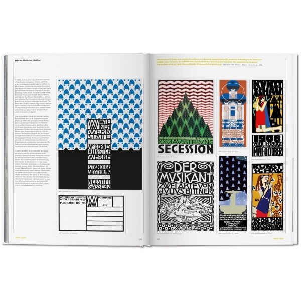 The History of Graphic Design. Vol. 1. 1890 -1959 - Jens Mller/Julius Wiedemann