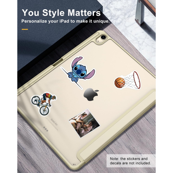 TiMOVO Apple iPad Air M2 Standl Klf (13 in)-Champagne Gold