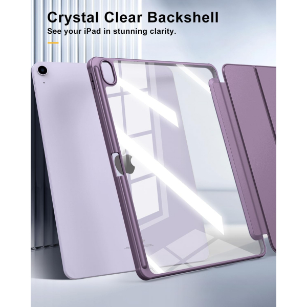 TiMOVO Apple iPad Air M2 Standl Klf (13 in)-Deep Purple