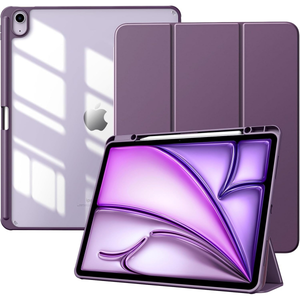TiMOVO Apple iPad Air M2 Standl Klf (13 in)-Deep Purple