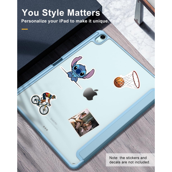 TiMOVO Apple iPad Air M2 Standl Klf (13 in)-Misty Blue