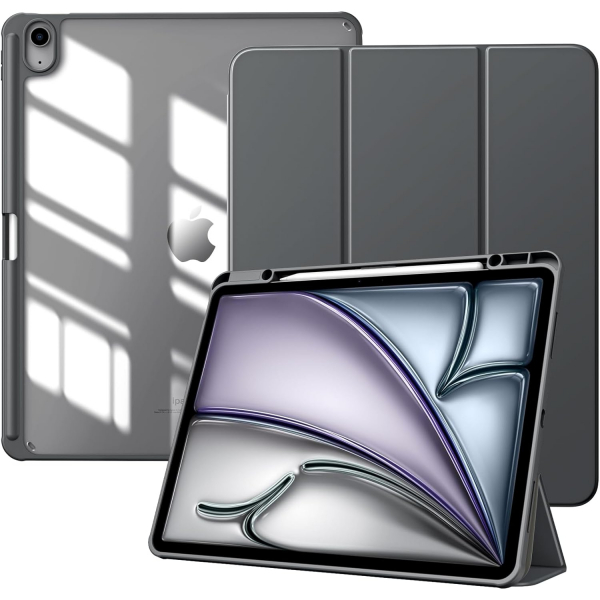 TiMOVO Apple iPad Air M2 Standl Klf (13 in)-Space Gray