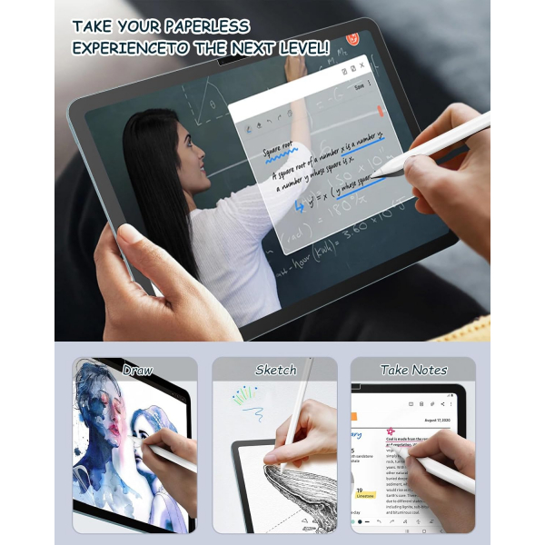 TiMOVO iPad Pro Mat Ekran Koruyucu(13 in)(2 Adet)