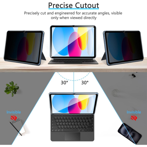 OMOTON iPad 11.Nesil Privacy Ekran Koruyucu (2 Adet)