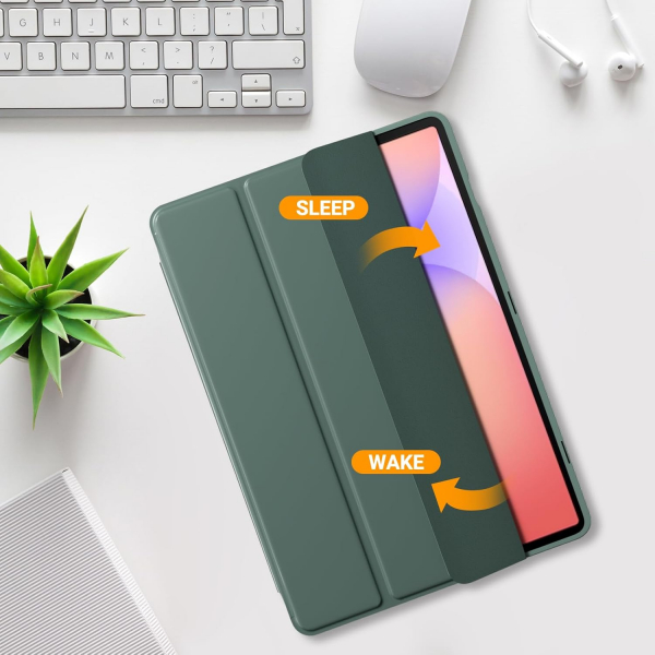 ProCase Galaxy Tab S10 Lite Standl Folio Klf-Green