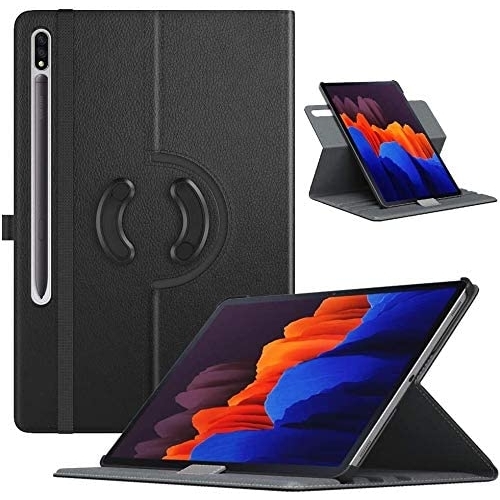 TiMOVO Samsung Galaxy Tab S7 Plus Klf (12.4 in)-Black