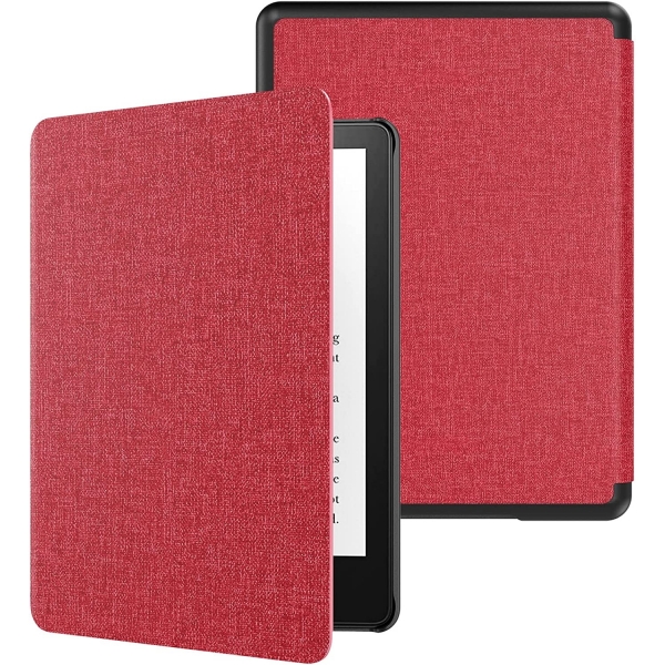 TiMOVO Kindle Paperwhite Klf (6.8 in) (11.Nesil)-Wine Red