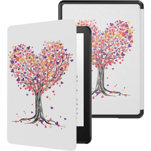 TiMOVO Kindle Paperwhite Klf (6.8 in) (11.Nesil)-Love Tree