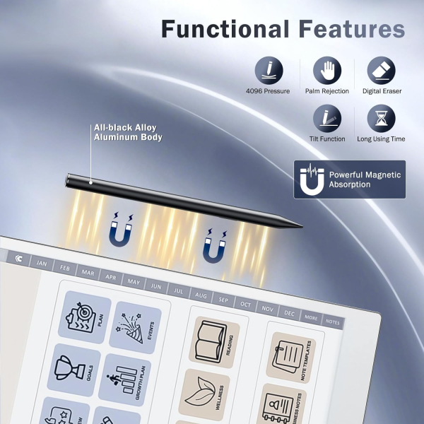 TiMOVO Remarkable Paper Pro Uyumlu Stylus Kalem 