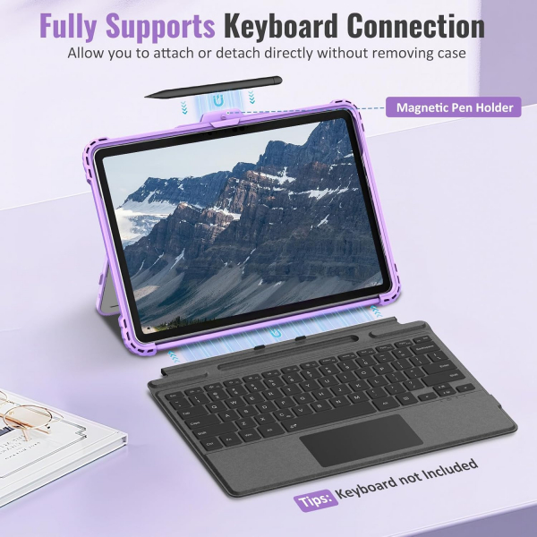 TiMOVO Microsoft Surface Pro 12 Rugged Klf -Violet