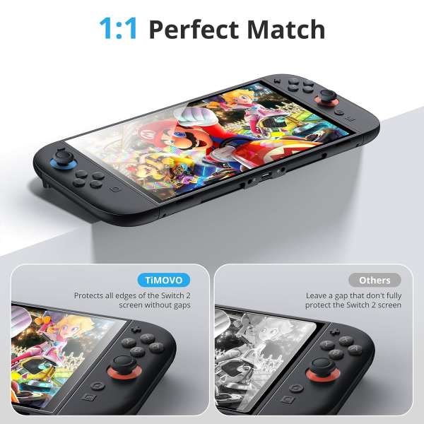 TiMOVO Nintendo Switch 2 Ekran Koruyucu (4 Adet)