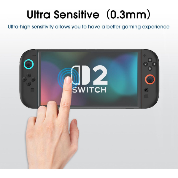 amFilm Nintendo Switch 2 Ekran Koruyucu (2 Adet)