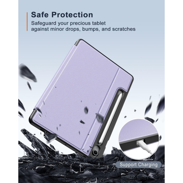 TiMOVO Galaxy Tab S10 Lite Standl Klf-Purple