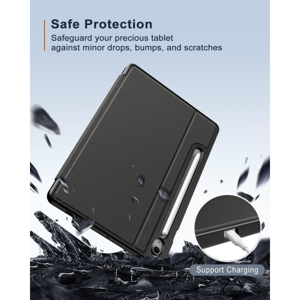 TiMOVO Galaxy Tab S10 Lite Standl Klf-Black