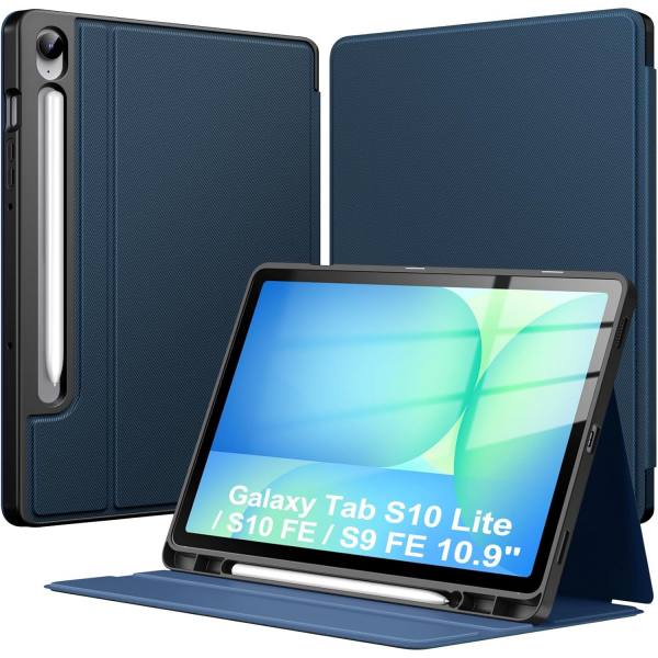 TiMOVO Galaxy Tab S10 Lite Standl Klf-Navy Blue