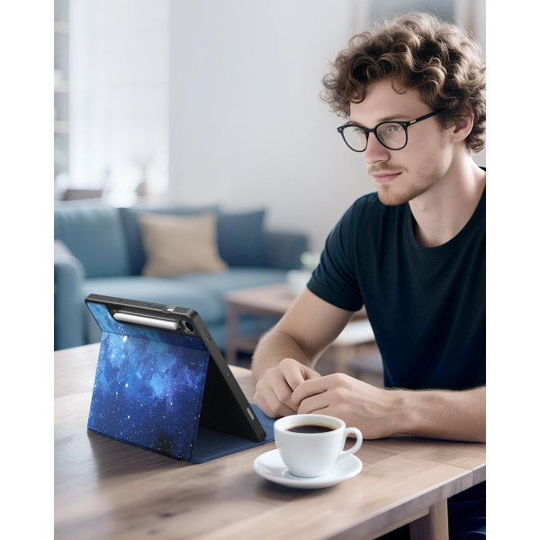 TiMOVO Galaxy Tab S10 Lite Standl Klf-Blue Starry Sky