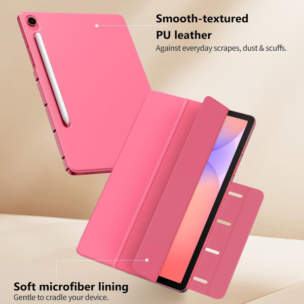 TiMOVO Samsung Galaxy Tab S10 Lite Manyetik Klf-Red