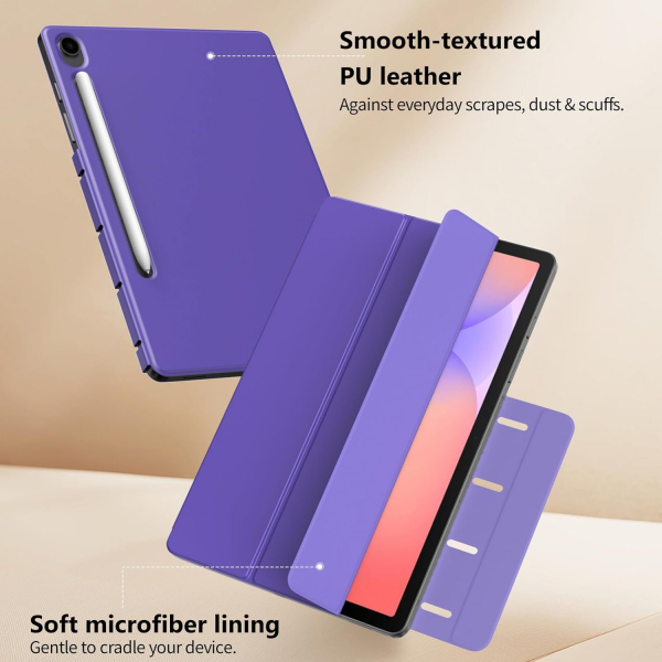 TiMOVO Samsung Galaxy Tab S10 Lite Manyetik Klf-Deep Purple