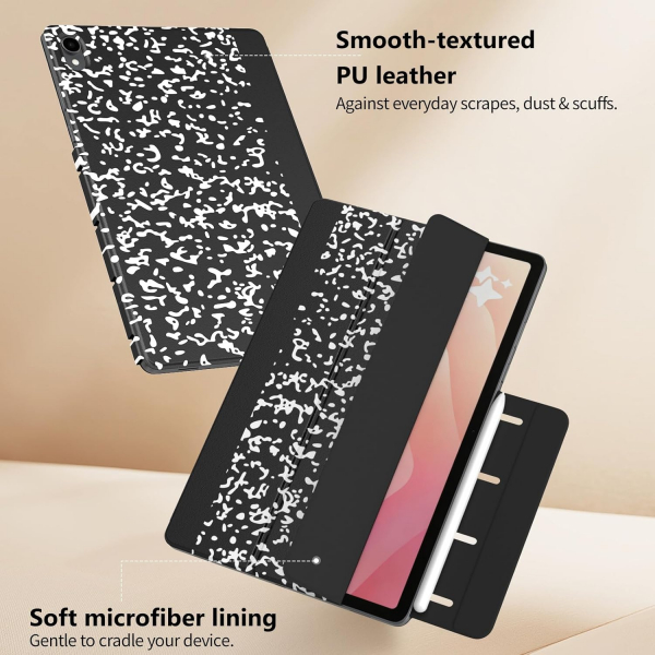 TiMOVO Samsung Galaxy Tab S11 Manyetik K�l�f-Notebook Black