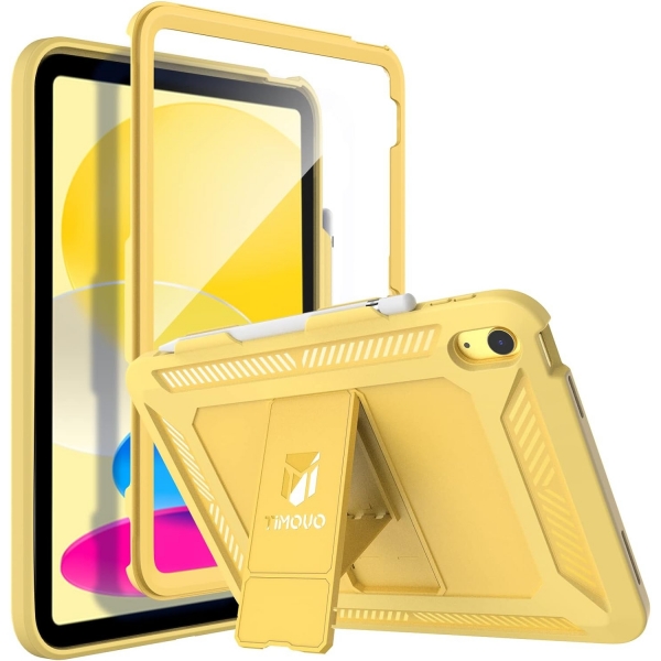 TiMOVO Tam Korumal iPad 10.Nesil Klf(10.9 in)-Light Yellow