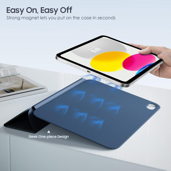 TiMOVO iPad 11.Nesil Manyetik Klf (11 in)-Blue