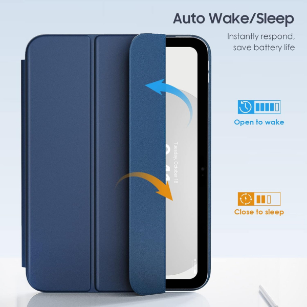 TiMOVO iPad 11.Nesil Manyetik Klf (11 in)-Blue