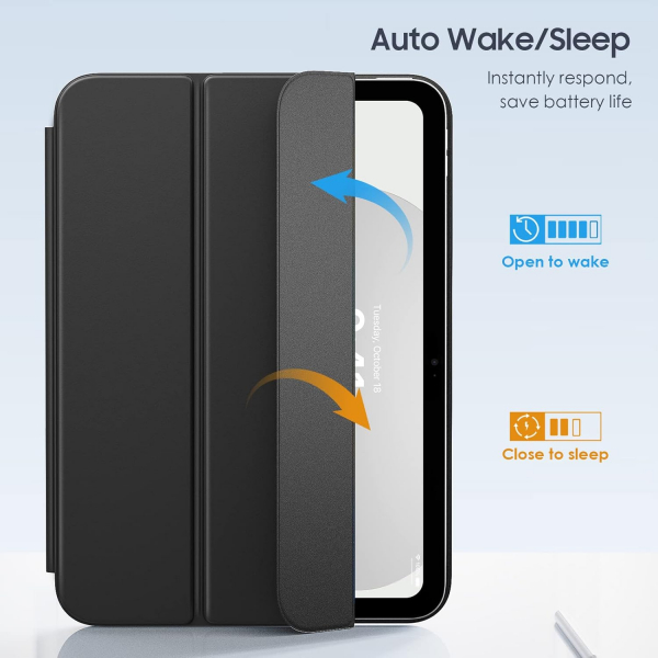 TiMOVO iPad 11.Nesil Manyetik Klf (11 in)-Black