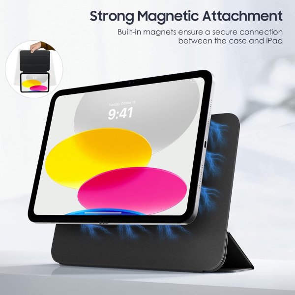 TiMOVO iPad 11.Nesil Manyetik Klf (11 in)-Black