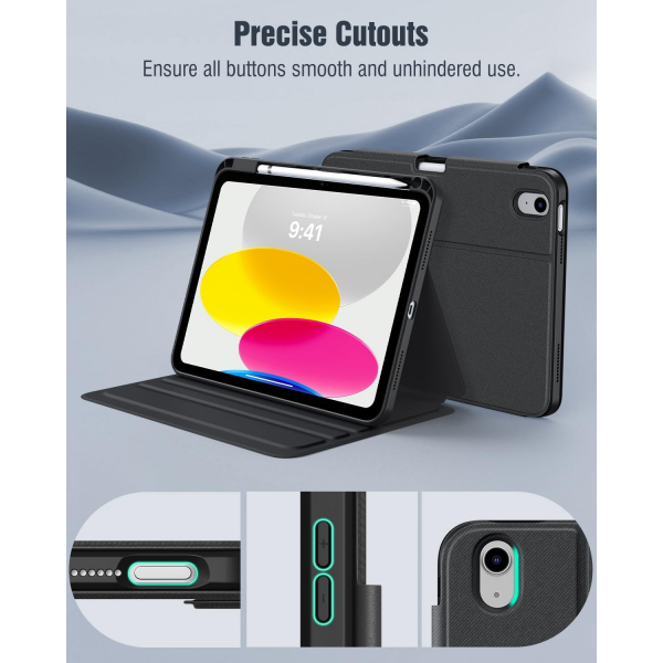 TiMOVO iPad 11.Nesil Standl Klf (11 in)-Denim Black