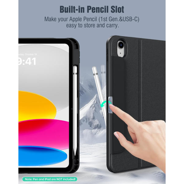 TiMOVO iPad 11.Nesil Standl Klf (11 in)-Denim Black