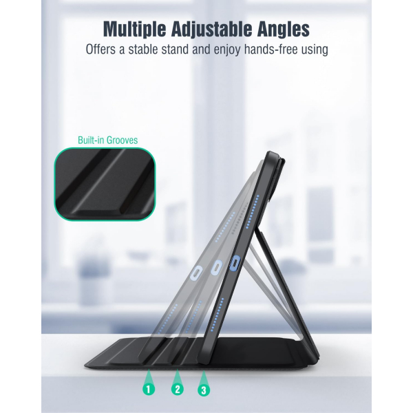 TiMOVO iPad 11.Nesil Standl Klf (11 in)-Denim Black