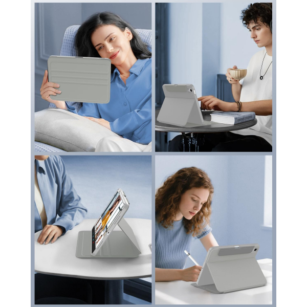 TiMOVO iPad 11.Nesil Standl Klf (11 in)-Silver