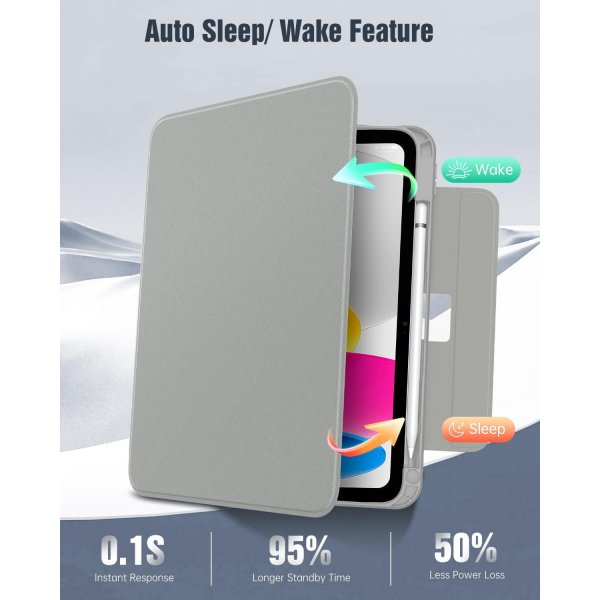 TiMOVO iPad 11.Nesil Standl Klf (11 in)-Silver