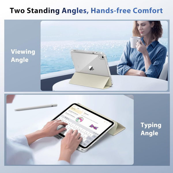 TiMOVO iPad 11.Nesil Koruyucu Klf (11 in)-Champagne Gold