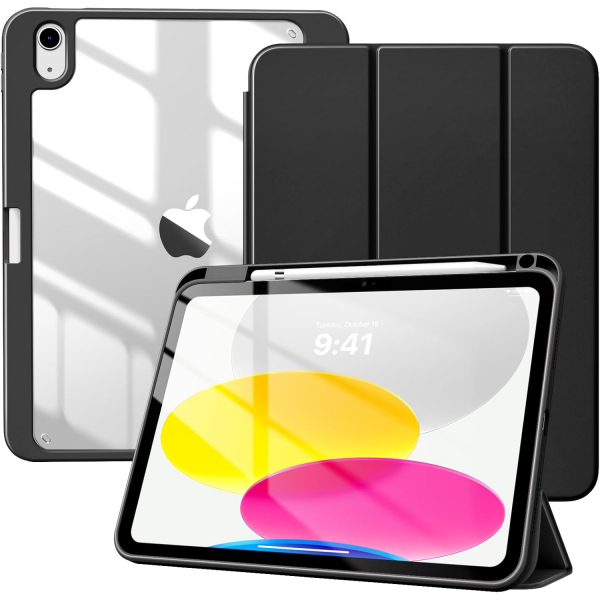 TiMOVO iPad 11.Nesil Koruyucu Klf (11 in)-Black