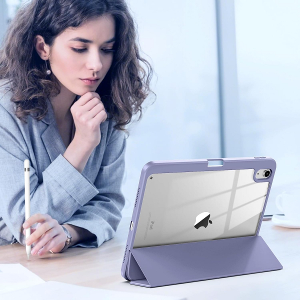 TiMOVO iPad 11.Nesil Koruyucu Klf (11 in)-Lavender Purple