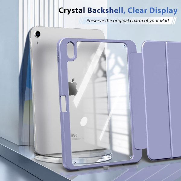 TiMOVO iPad 11.Nesil Koruyucu Klf (11 in)-Lavender Purple