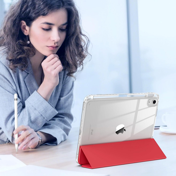 TiMOVO iPad 11.Nesil Koruyucu Klf (11 in)-Red