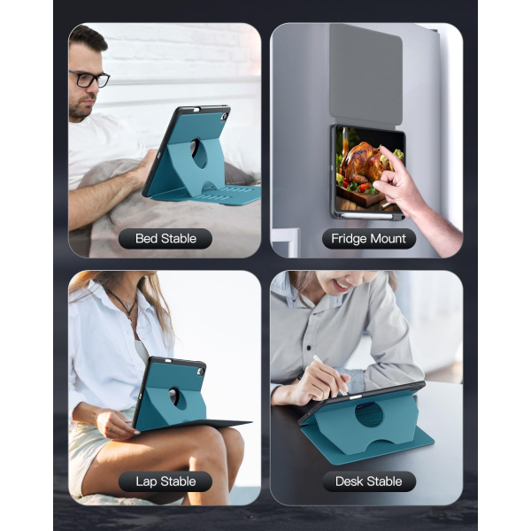 TiMOVO Apple iPad A16 Cover Klf (11 in)-Dusty Blue