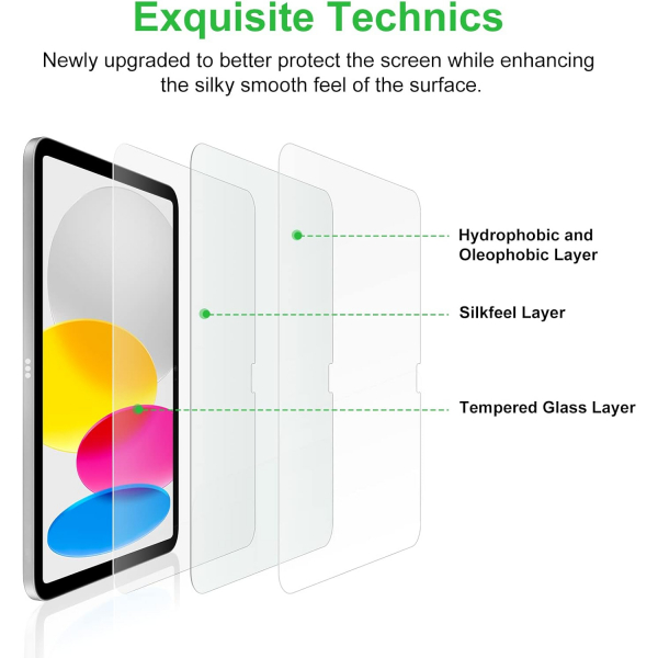 Bioton Silkfeel iPad 10.Nesil Ekran Koruyucu(10.9in)