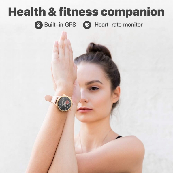 Ticwatch C2 Wear OS Akll Saat-Rose Gold