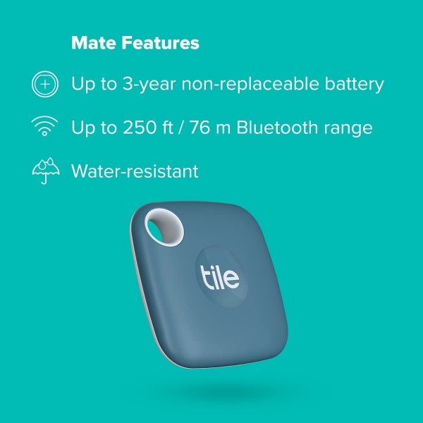 Tile Mate Telefon ve Kiisel Eya Bulucu (2022)-Blue